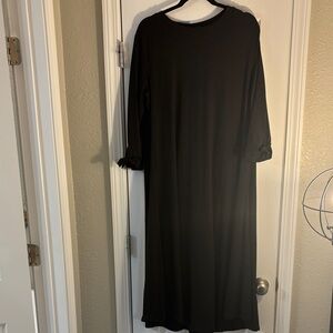 Chic Black Long Sleeve Dress